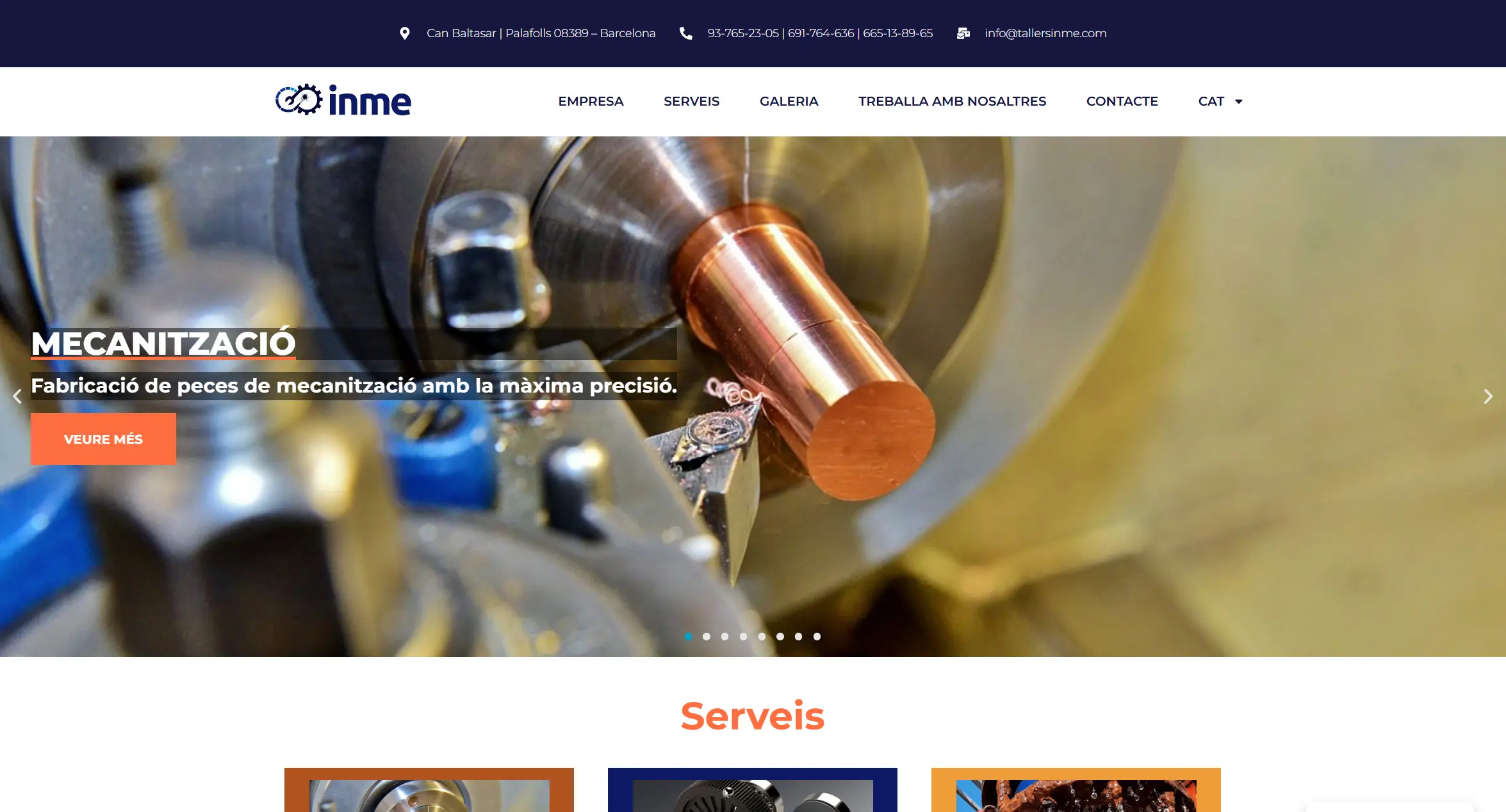 Tallers Inme – Soluciones Industriales